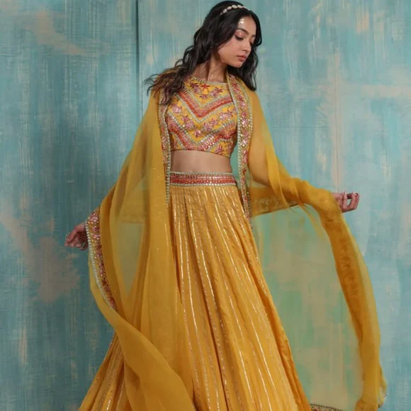 contemporary lehenga choli