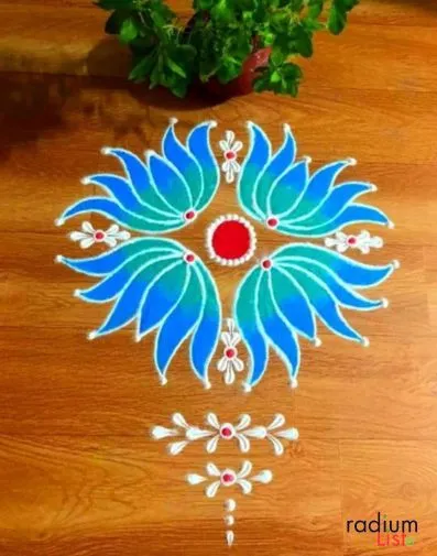 Lotus Rangoli