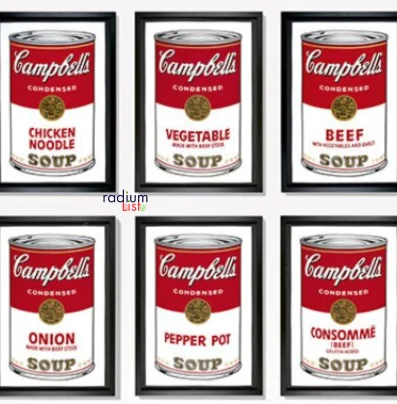 Andy Warhol's Campbell’s Soup Cans (1962) ​