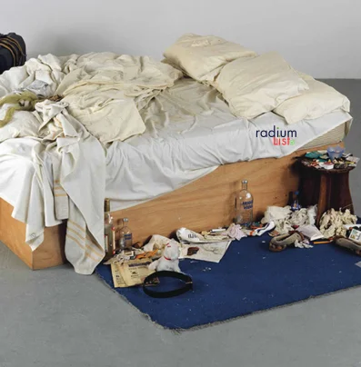 Tracy Emin's My Bed (1998) ​